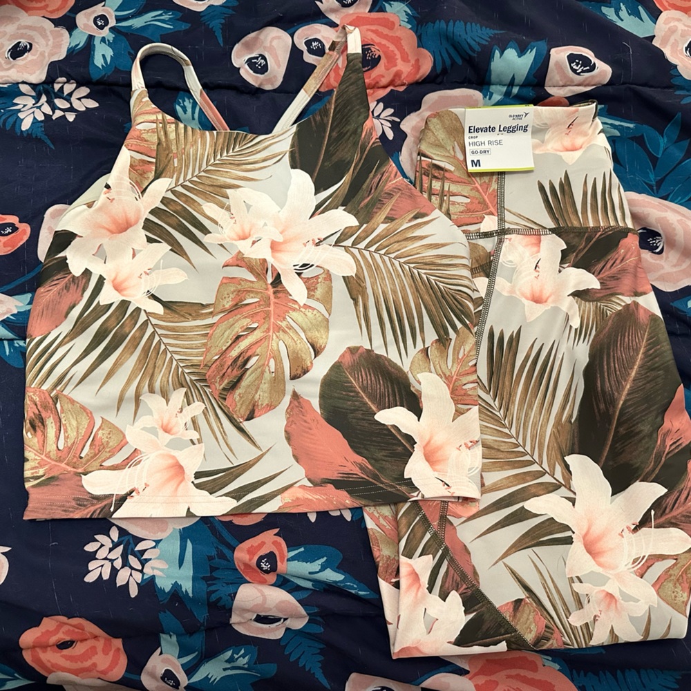 Floral Workout Set